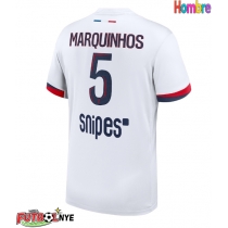 Camiseta Paris Saint-Germain Marquinhos #5 Visitante Equipación 2025-26 manga corta